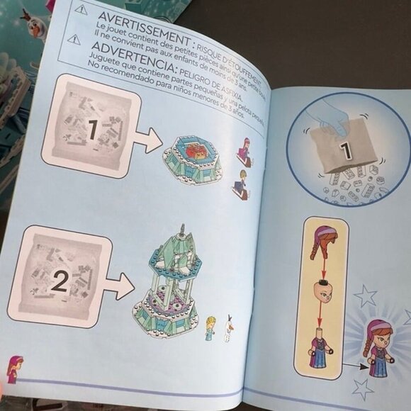 LEGO Disney Frozen Anna and Elsa’s Magical Carousel 43218 Ice Palace Toy Castle - Picture 3 of 11